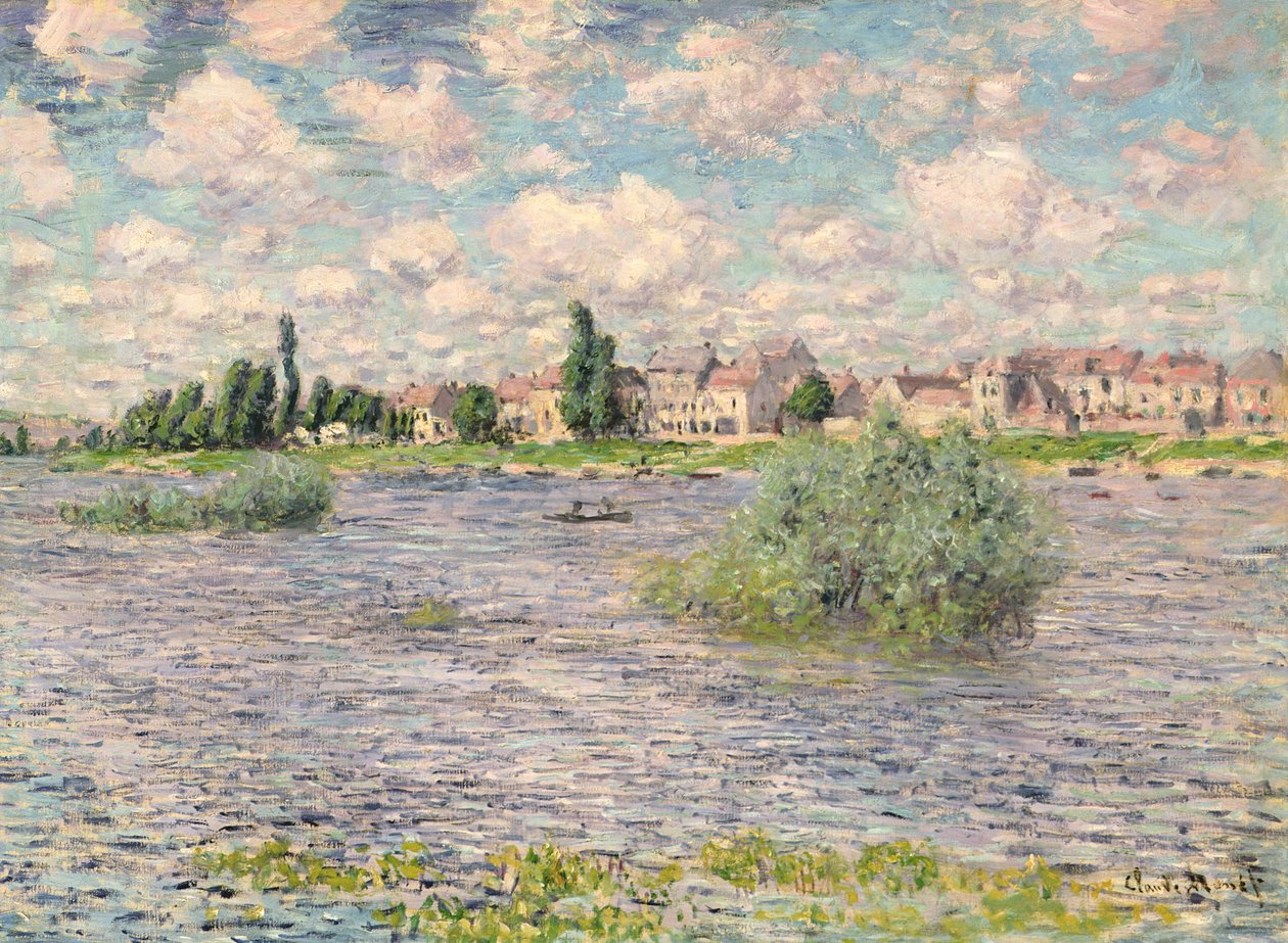 Sua em Lavacourt de Claude Monet
