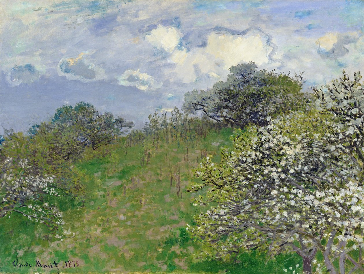 Primavera de 1875 de Claude Monet