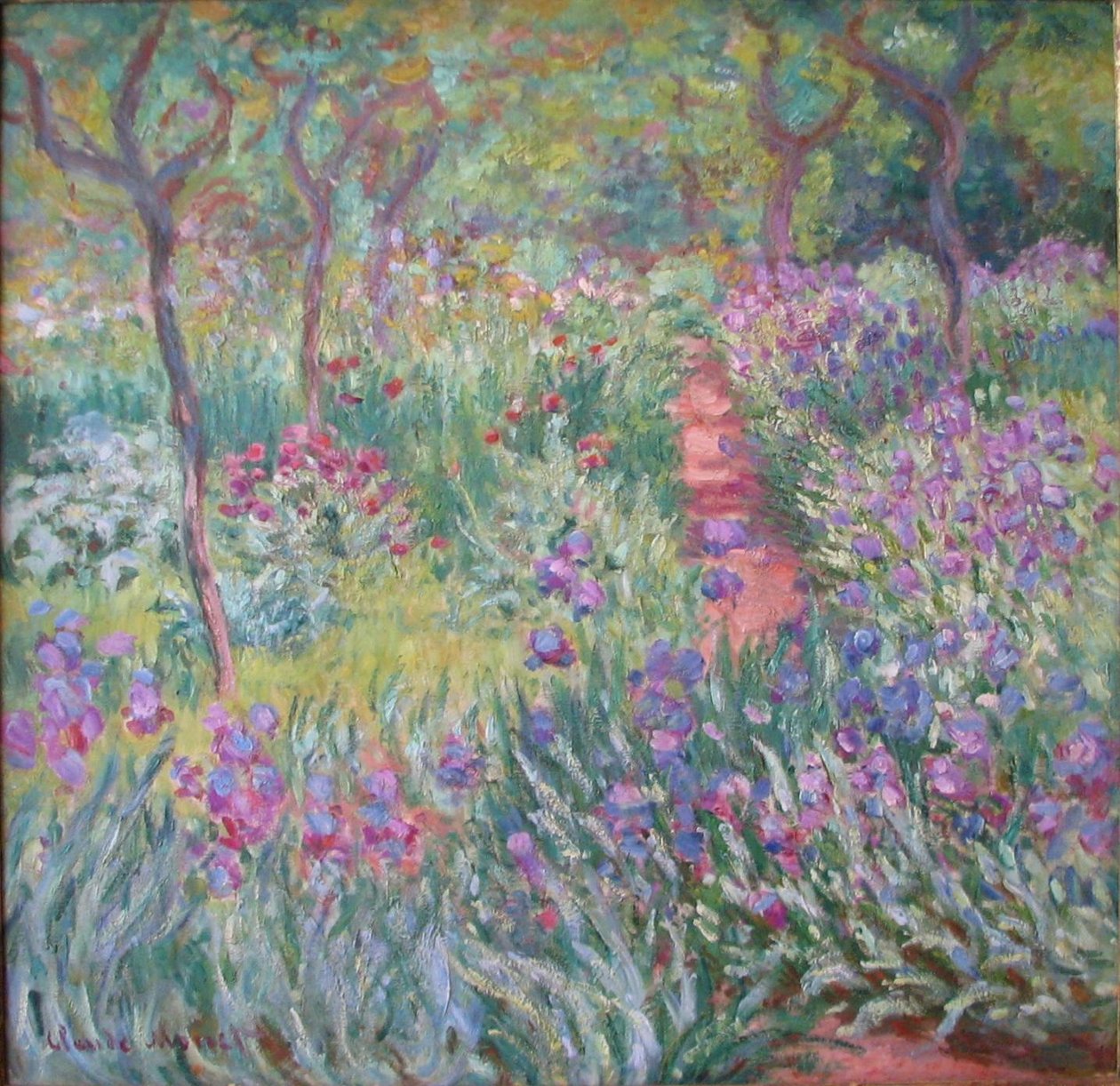 O Jardim dos Artistas em Giverny. de Claude Monet
