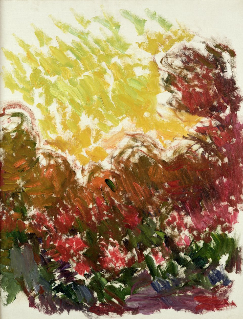 O jardim em Giverny, 1922-26 de Claude Monet