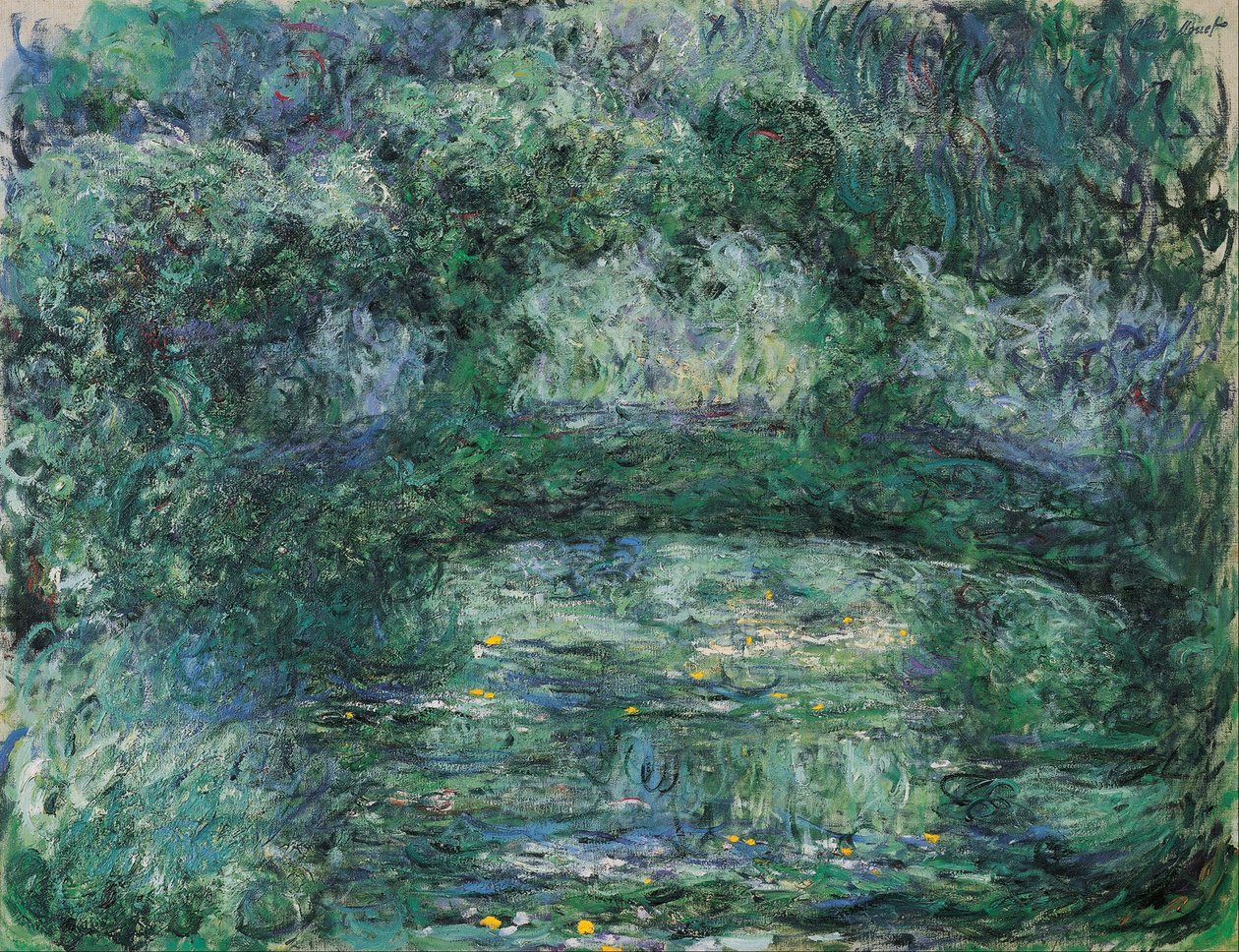 A ponte japonesa de Claude Monet