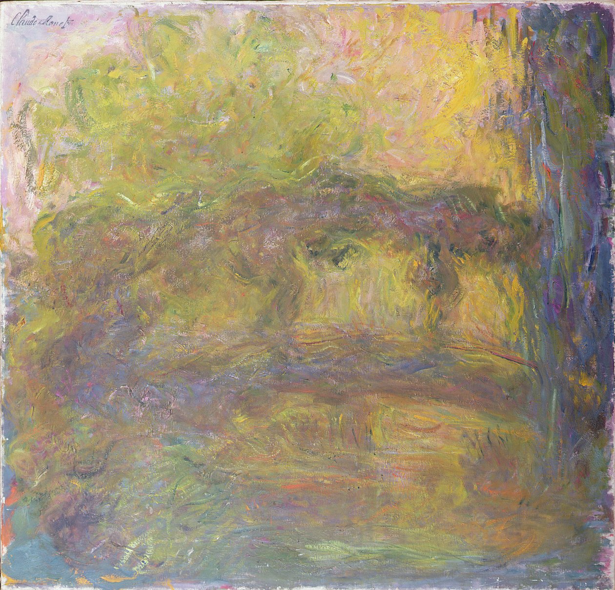 A ponte japonesa, 1918-24 de Claude Monet