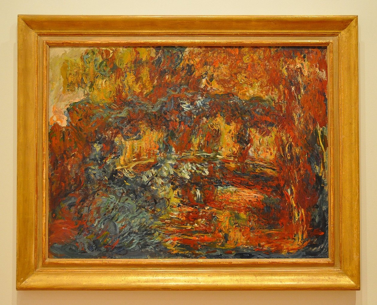 A passarela japonesa de Claude Monet