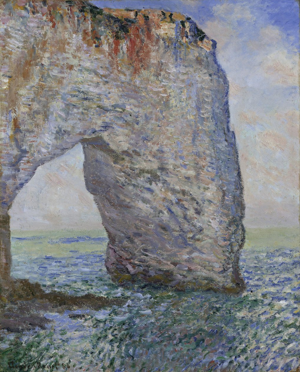O Manneporte perto de Étretat de Claude Monet
