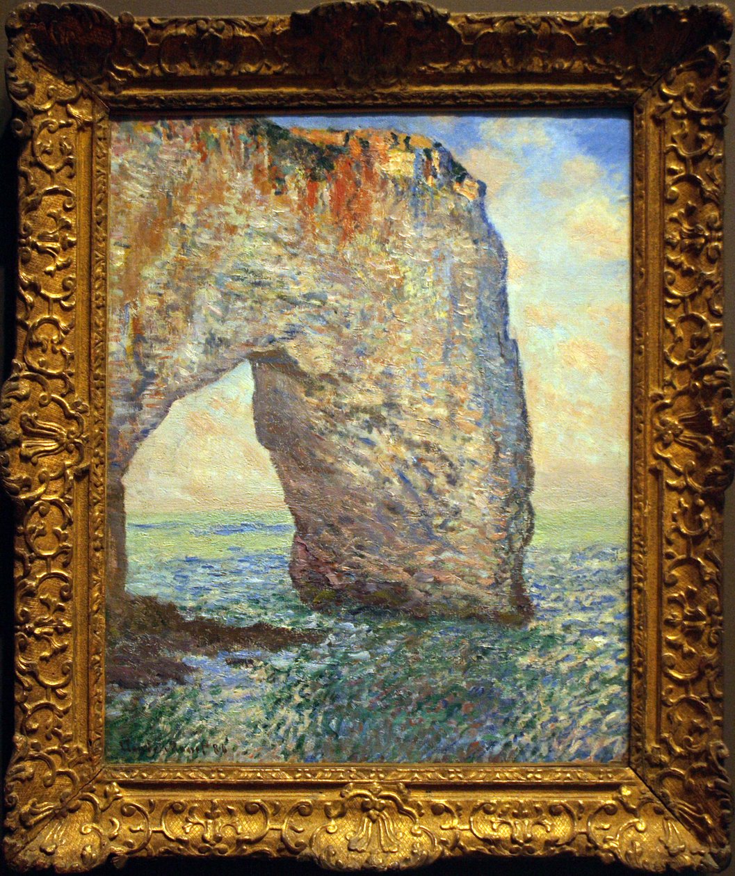 O Manneporte perto de Étretat de Claude Monet