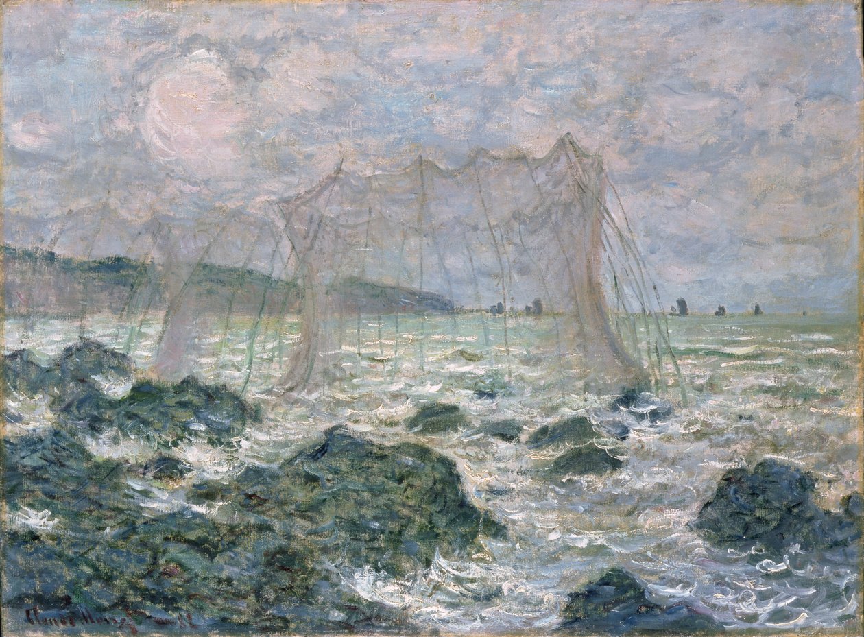 As redes, 1882 de Claude Monet
