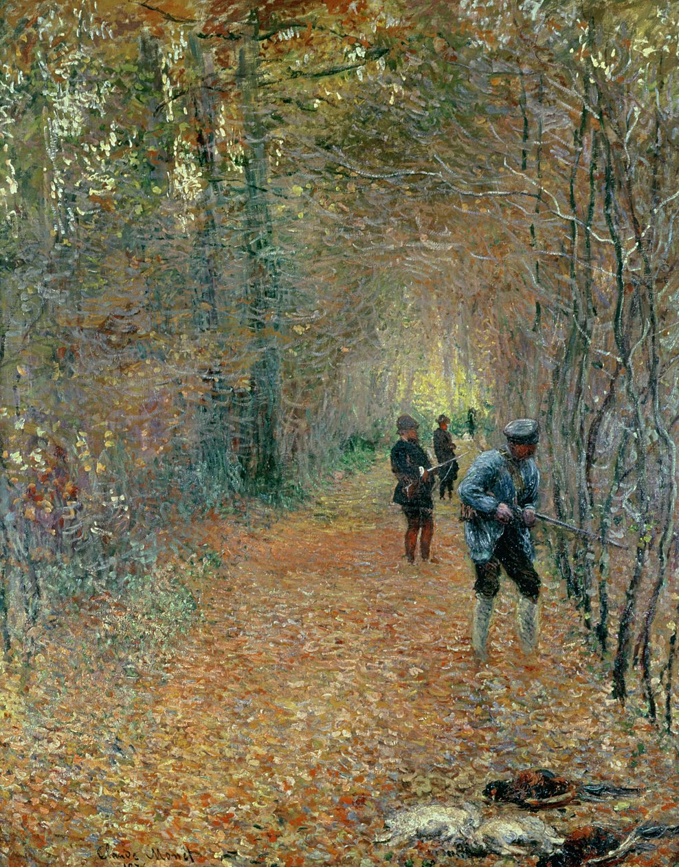 O tiro, 1876 de Claude Monet