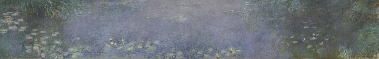 Os lírios de água de Claude Monet