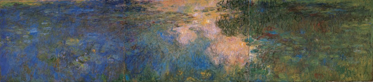 O lago de água-lírio de Claude Monet