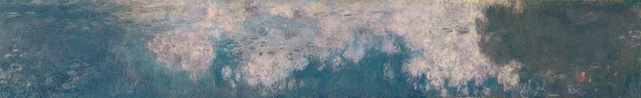The Waterlilies - The Clouds, 1914-18 (ver também 64184,64185 e 64186) de Claude Monet