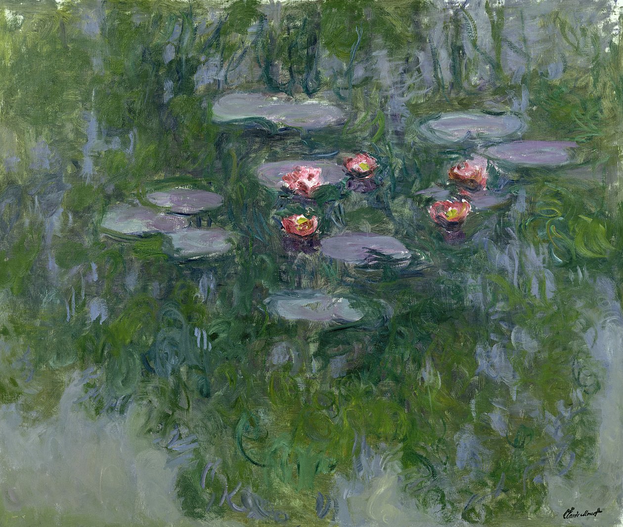 Nenúfares, 1916-19 de Claude Monet