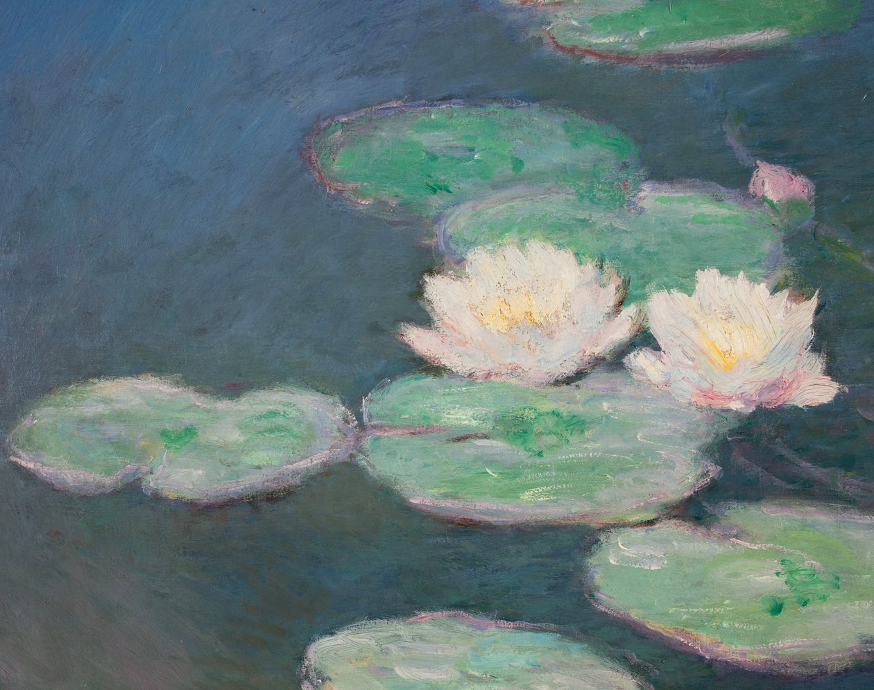 Nenúfares, noite; detalhe (ver também 154665) de Claude Monet