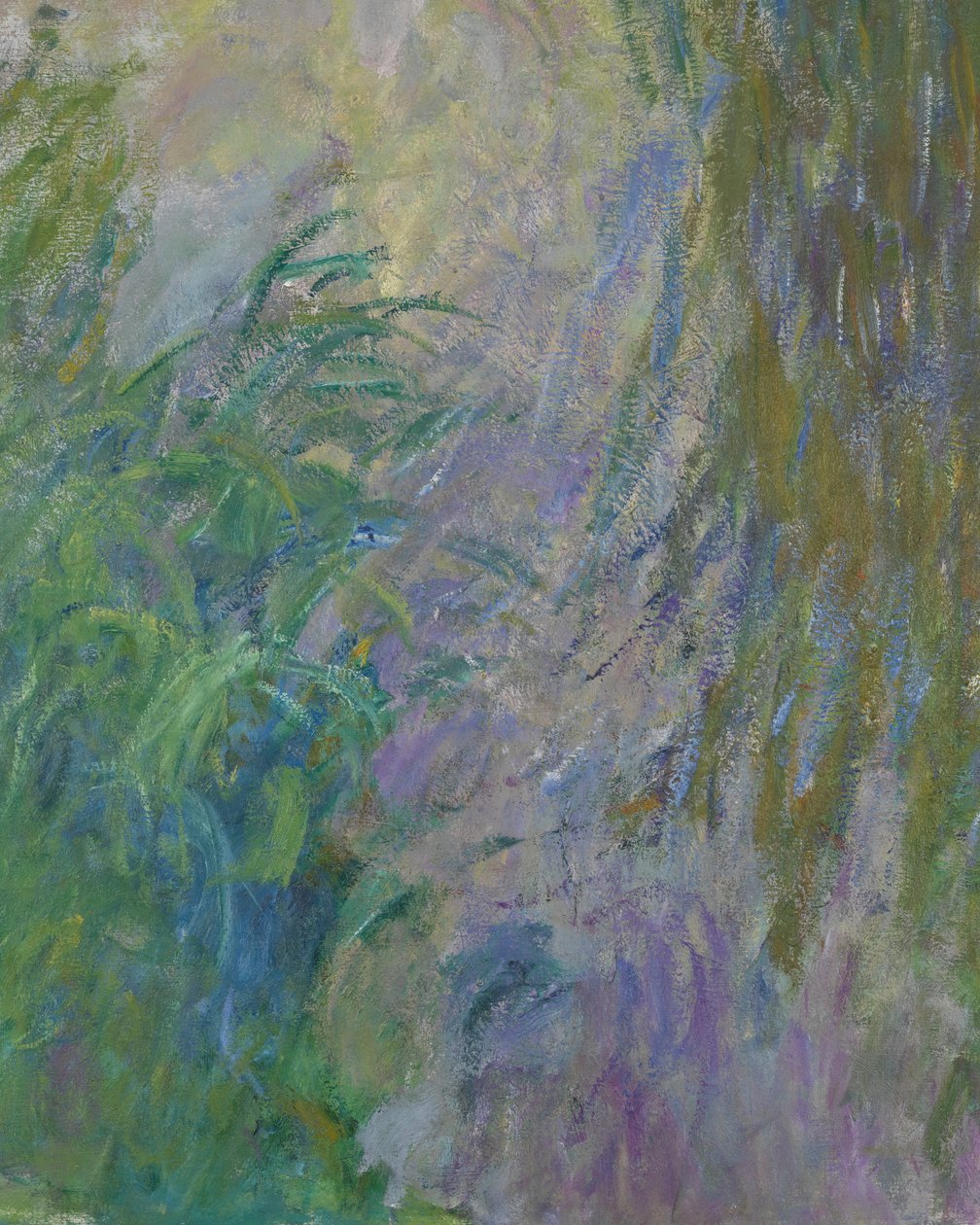 Óleo de nenúfares sobre tela detalhe de 154167 de Claude Monet