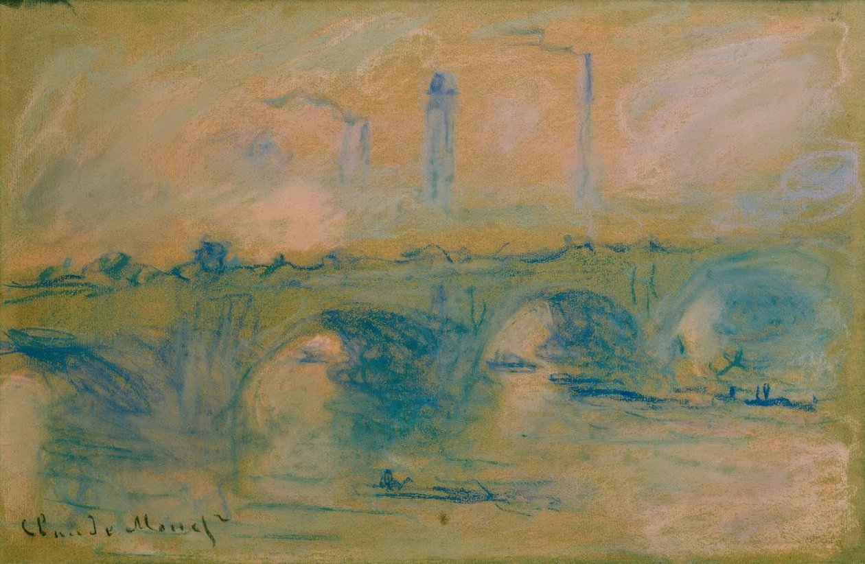 Ponte de Waterloo de Claude Monet