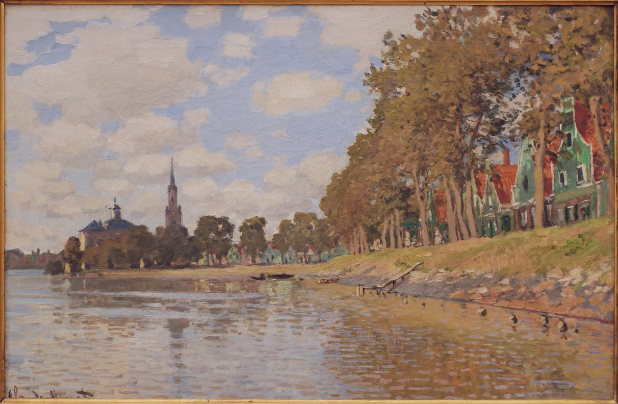 Zaandam (Holanda) de Claude Monet
