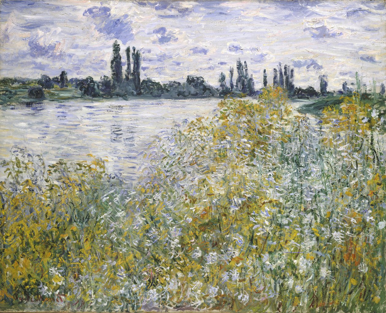 Ilha das Flores perto de Vétheuil de Claude Monet