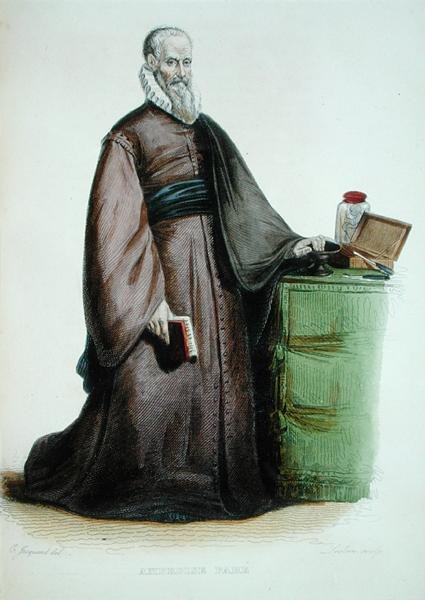 Amboise Pare (1509-90) ilustração de 