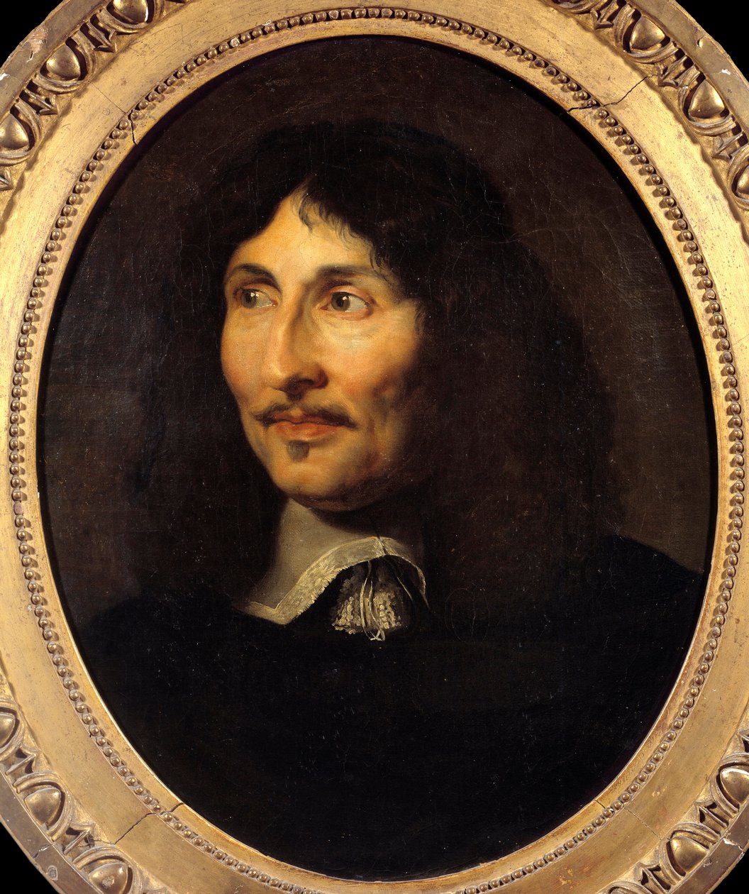 Retrato de Jean Baptiste (Jean-Baptiste) Colbert (1619-1683), Ministro de Luís XIV. Pintura atribuída a Claude Lefebvre (1632-1675) de Claude (attr. to) Lefebvre