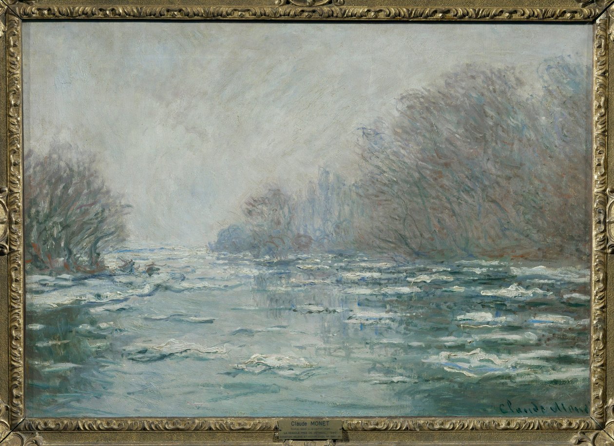 O desastre perto de Vetheuil ... de Claude (follower of) Monet