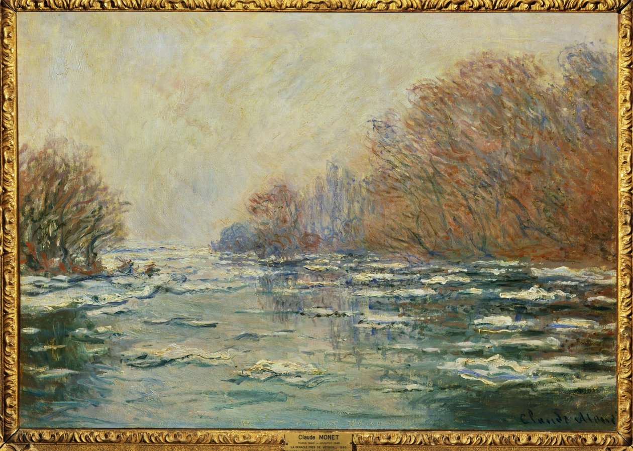 O desastre perto de Vetheuil ... de Claude (follower of) Monet