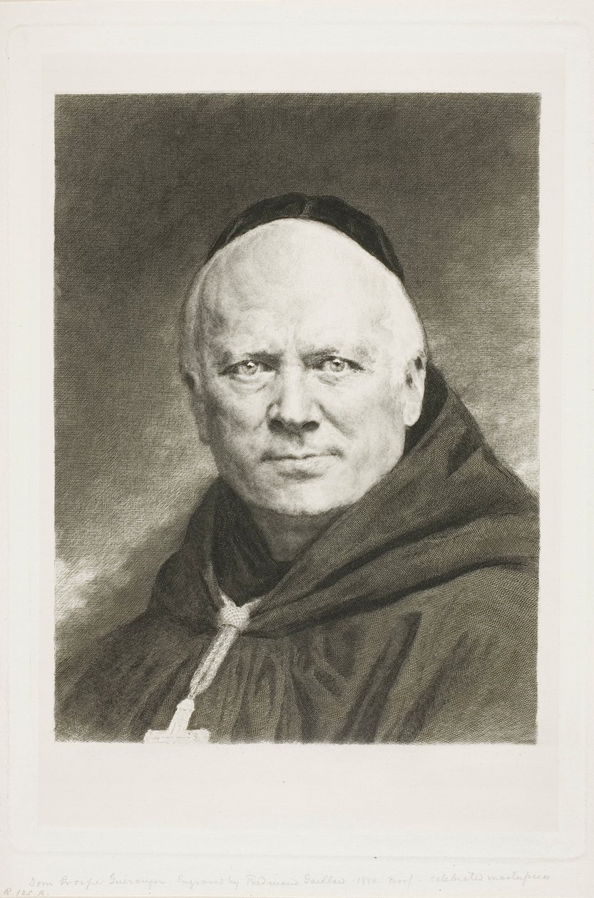 Dom Prosper Guéranger, Abade de Solesmes de Claude Ferdinand Gaillard