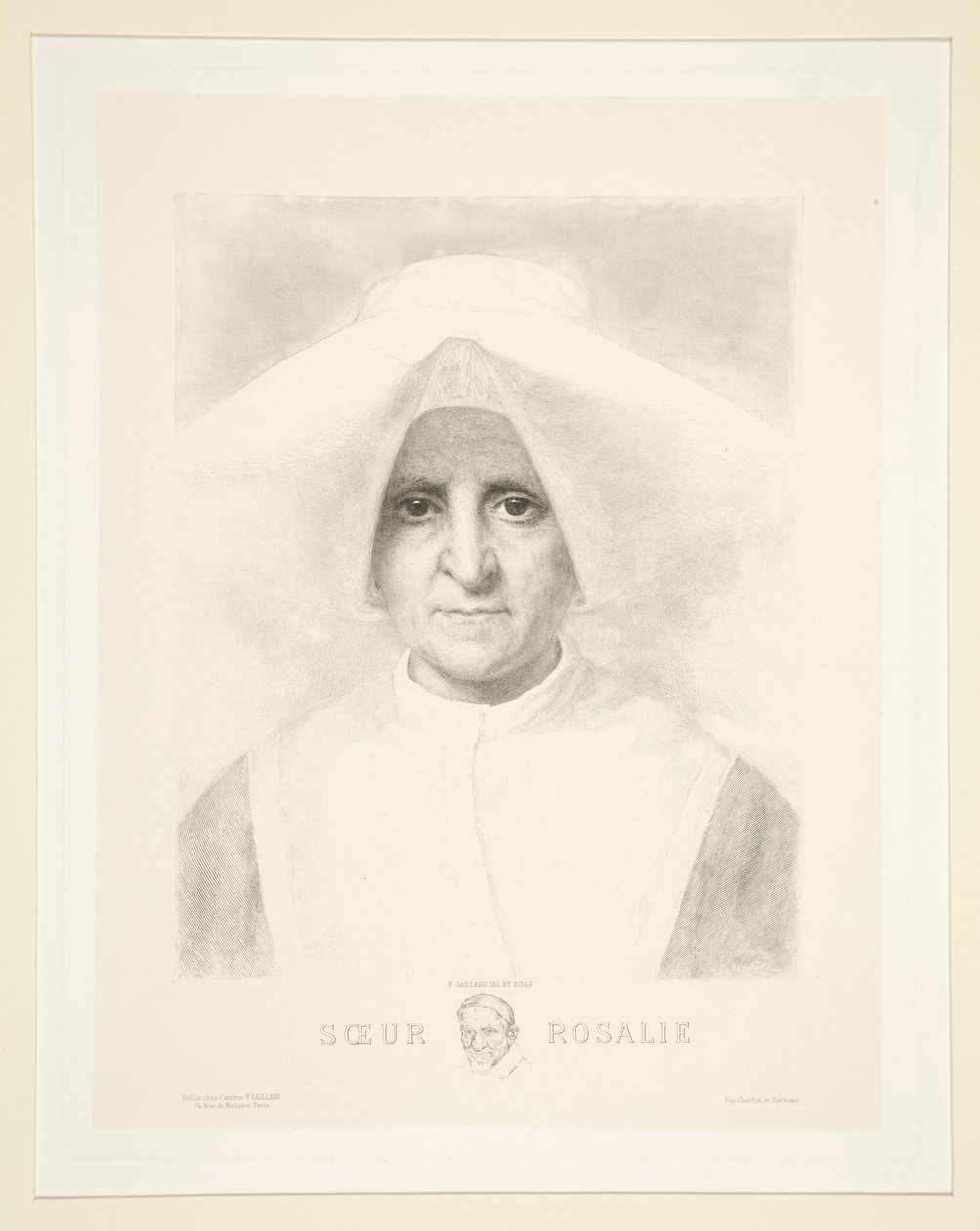Irmã Rosalie (Irmã Rosalie) de Claude Ferdinand Gaillard