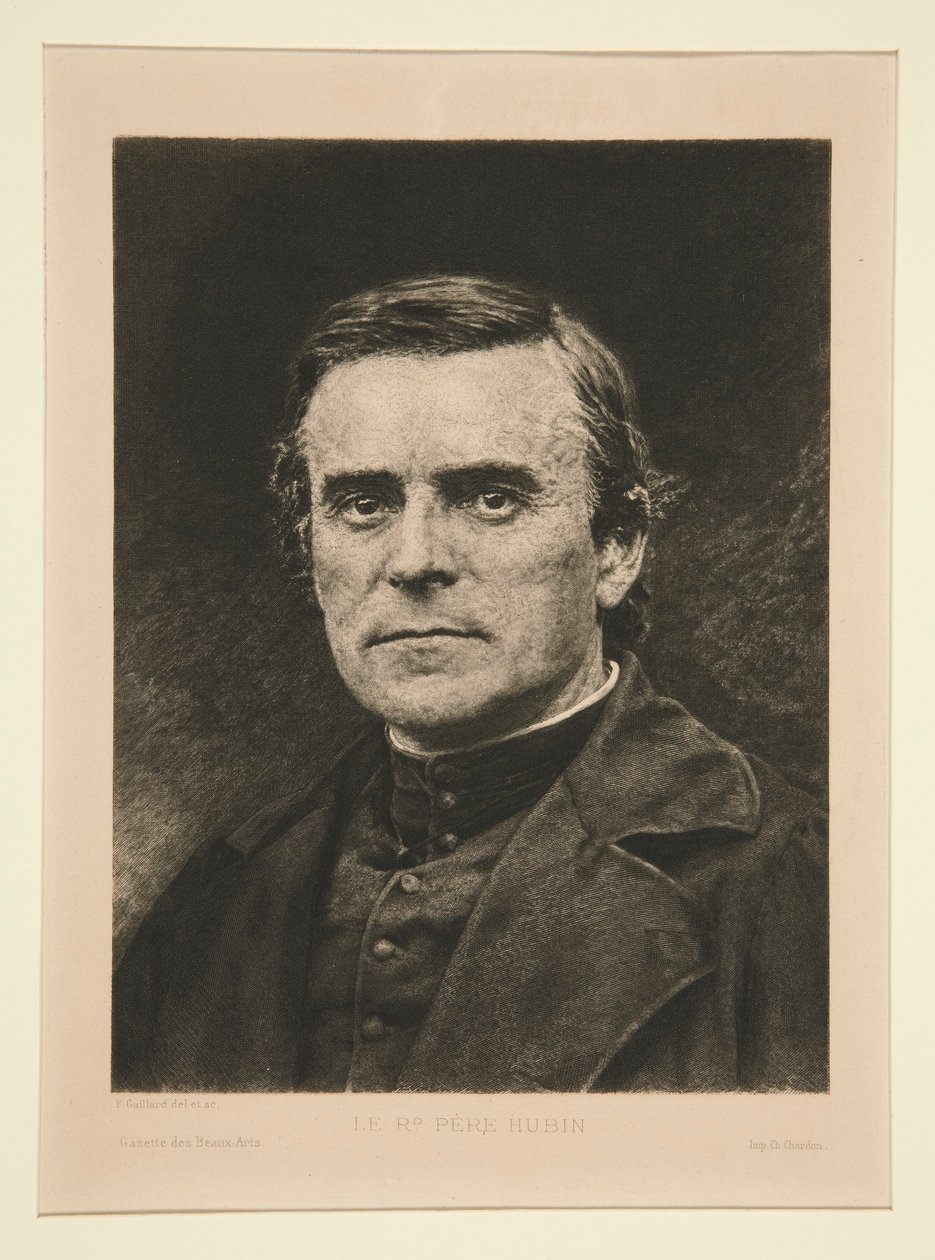 Le Rd. Pere Hubin de Claude Ferdinand Gaillard