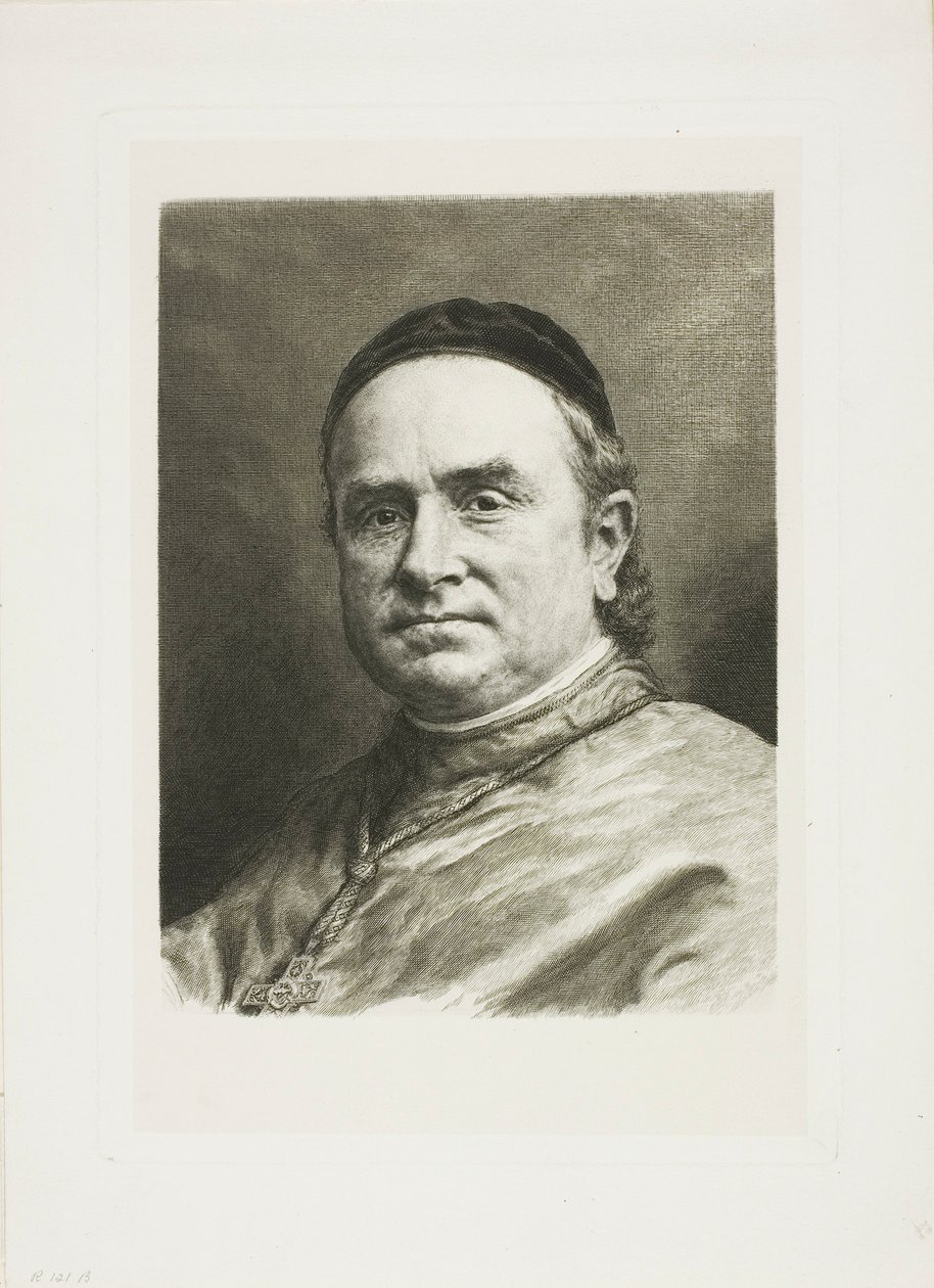 Monsenhor Pie, Bispo de Poitiers de Claude Ferdinand Gaillard