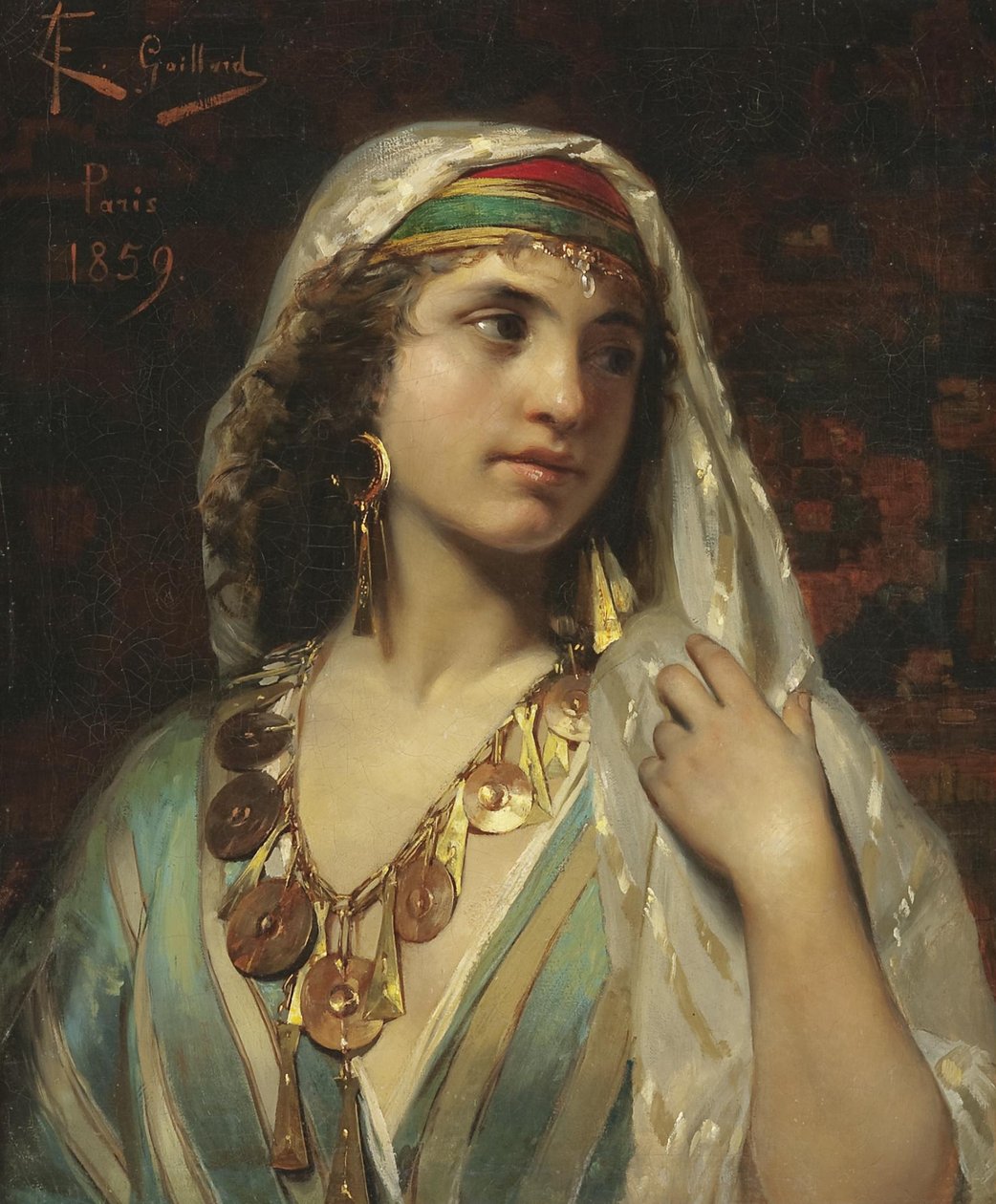 Odalisca de Claude Ferdinand Gaillard
