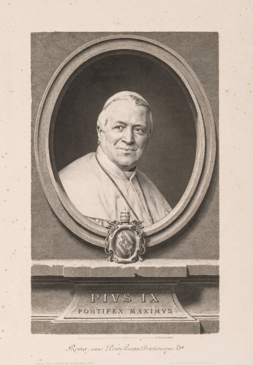Pio IX de Claude Ferdinand Gaillard