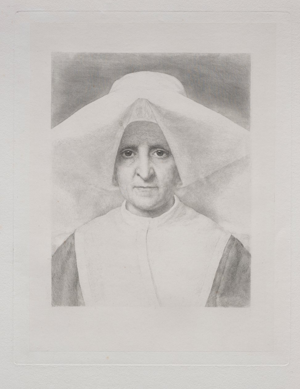 Irmã Rosalie, Vista Frontal de Claude Ferdinand Gaillard