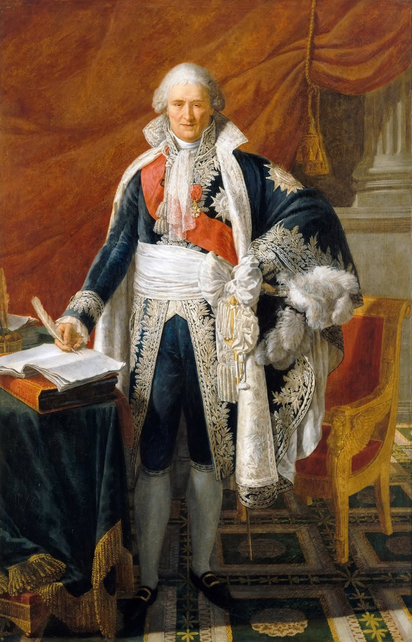 Retrato de Jean-Etienne-Marie Portalis 1749-1807 de Claude Gautherot