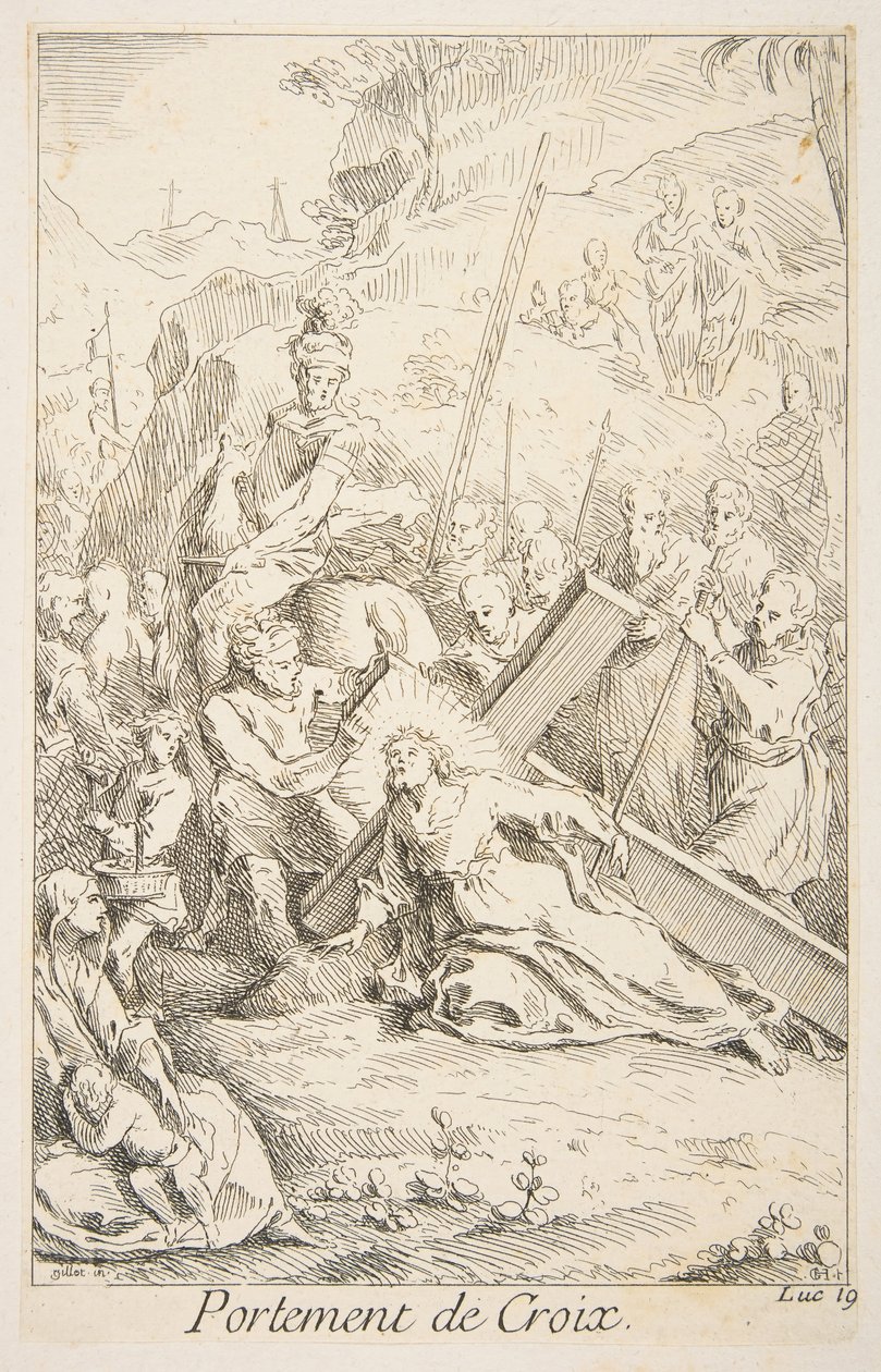 Floresta. de Claude Gillot, Jacques Gabriel Huquier