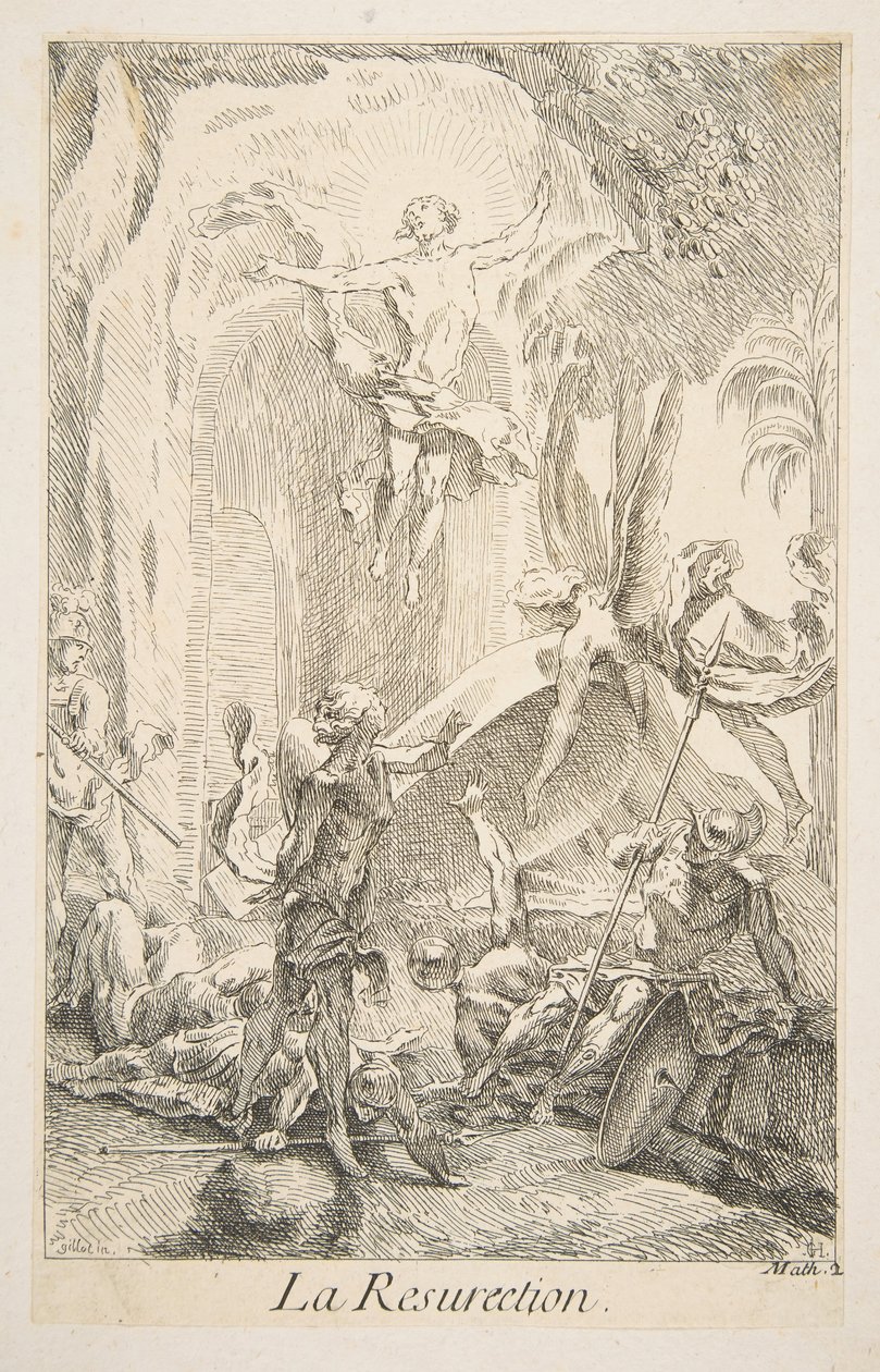 Floresta. de Claude Gillot, Jacques Gabriel Huquier