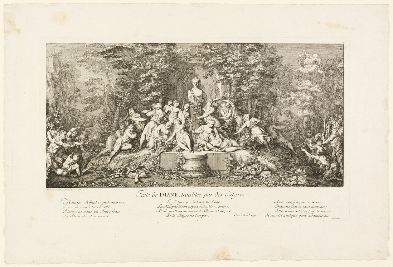 Feste de Diane de Claude Gillot