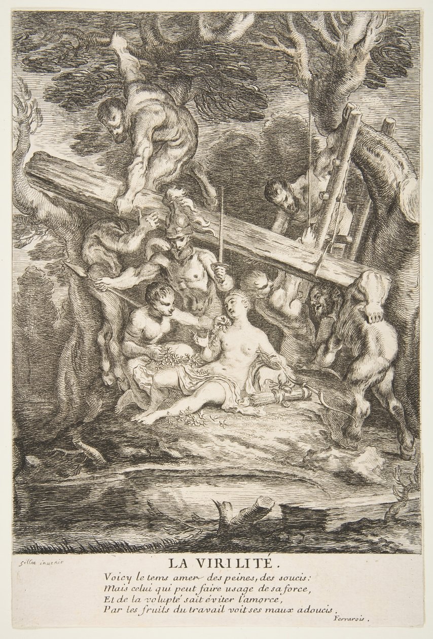 Masculinidade.n.d de Claude Gillot