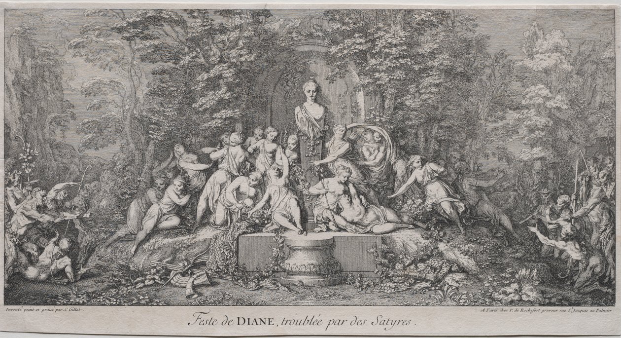 Os quatro festivais de Claude Gillot
