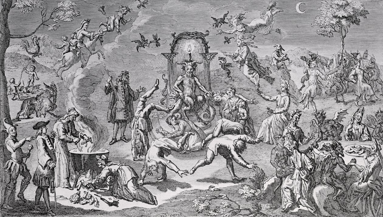 Sábado das bruxas de Claude Gillot