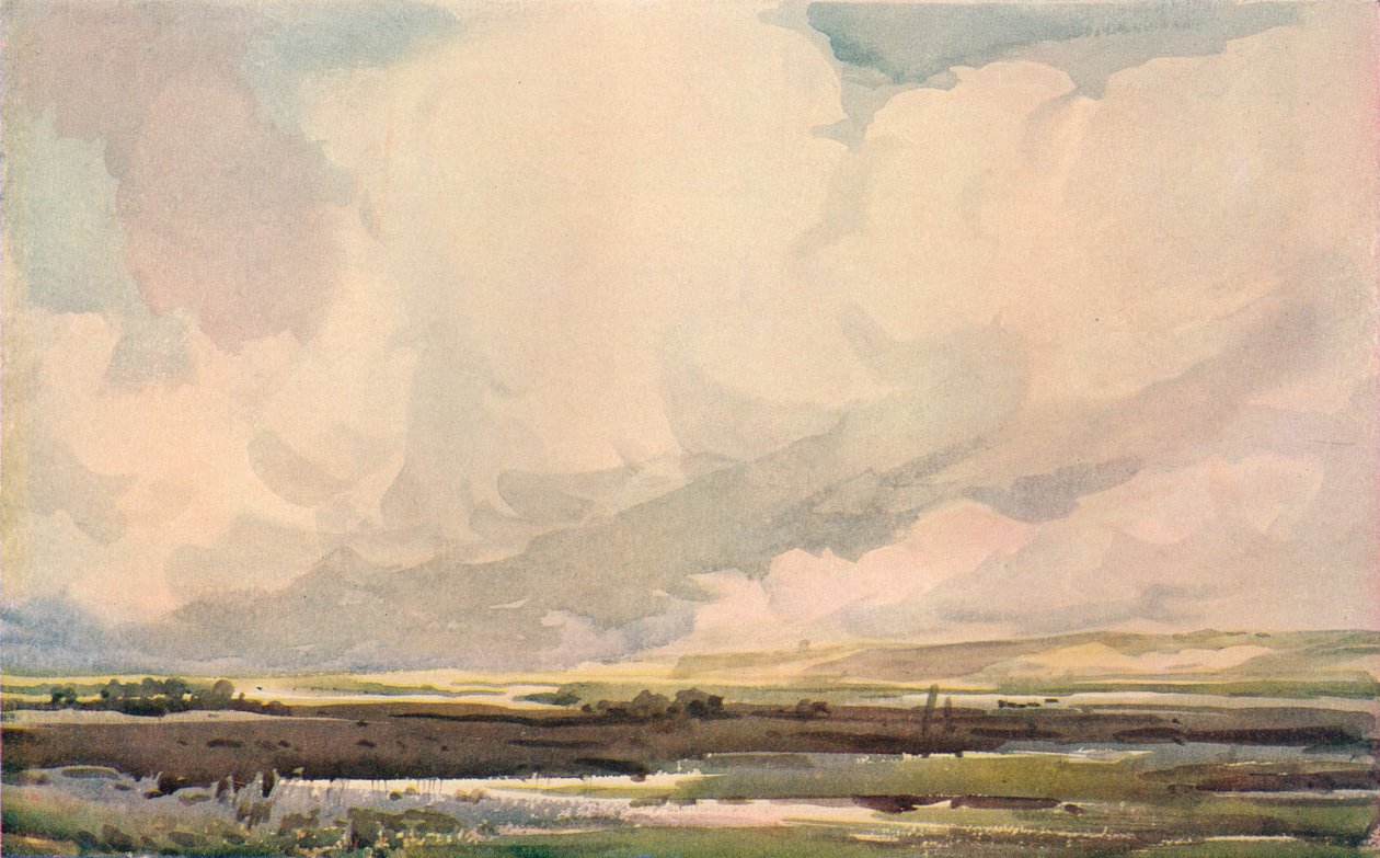 Próximo a Dunwich, Suffolk, c1910 de Claude Hayes