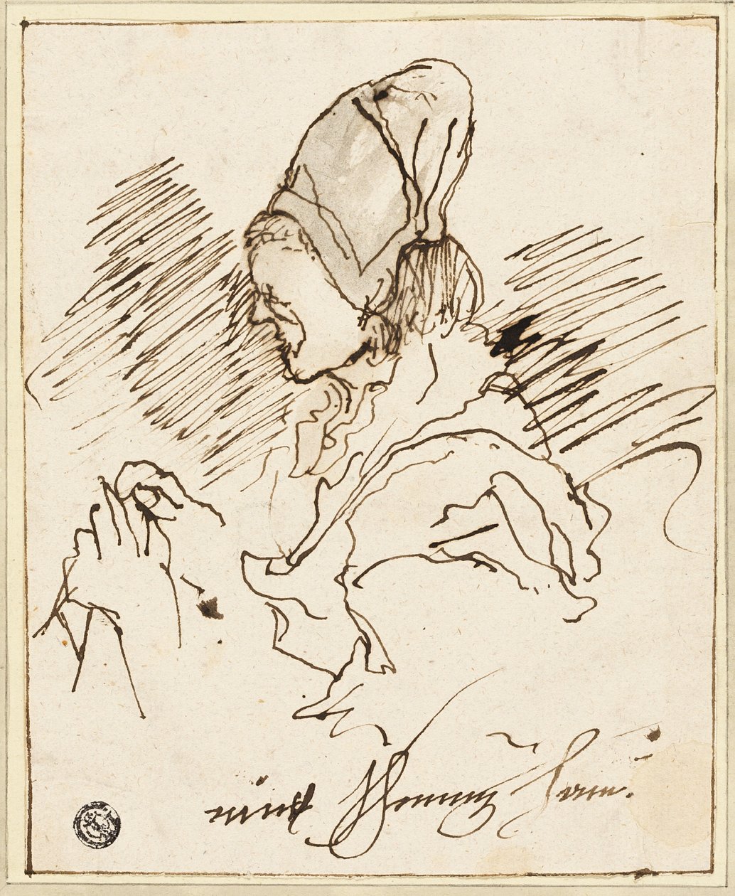 Costureira de Claude Jean Baptiste Hoin