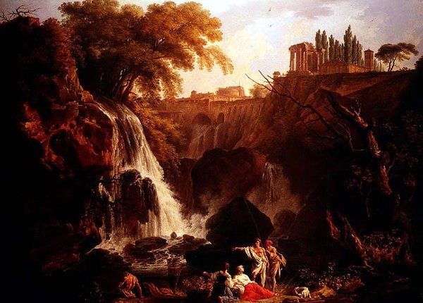 Quedas do Tivoli de Claude Joseph Vernet