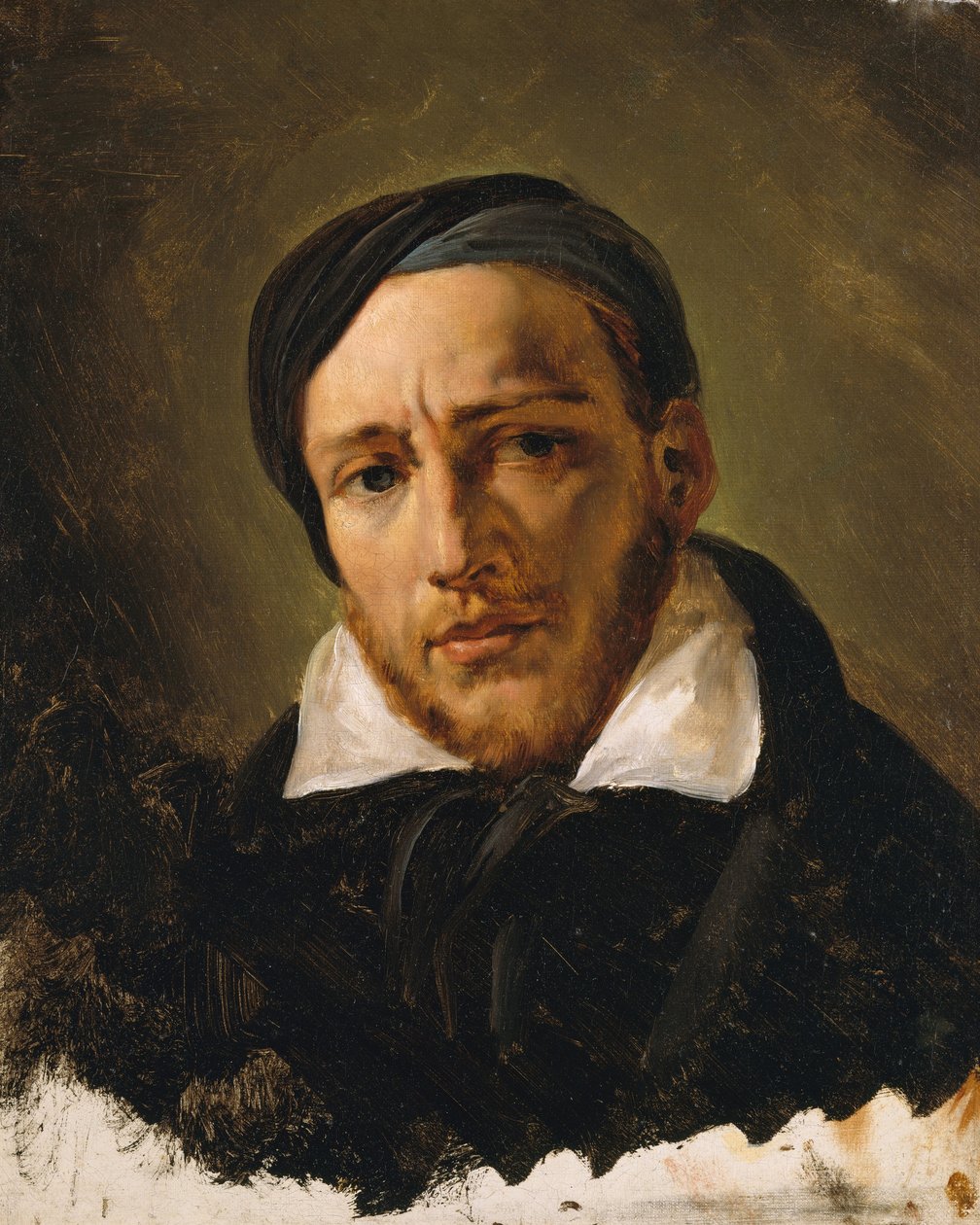 Jean-Louis-André-Theodore Gericault, c.1820-23 de Claude Joseph Vernet