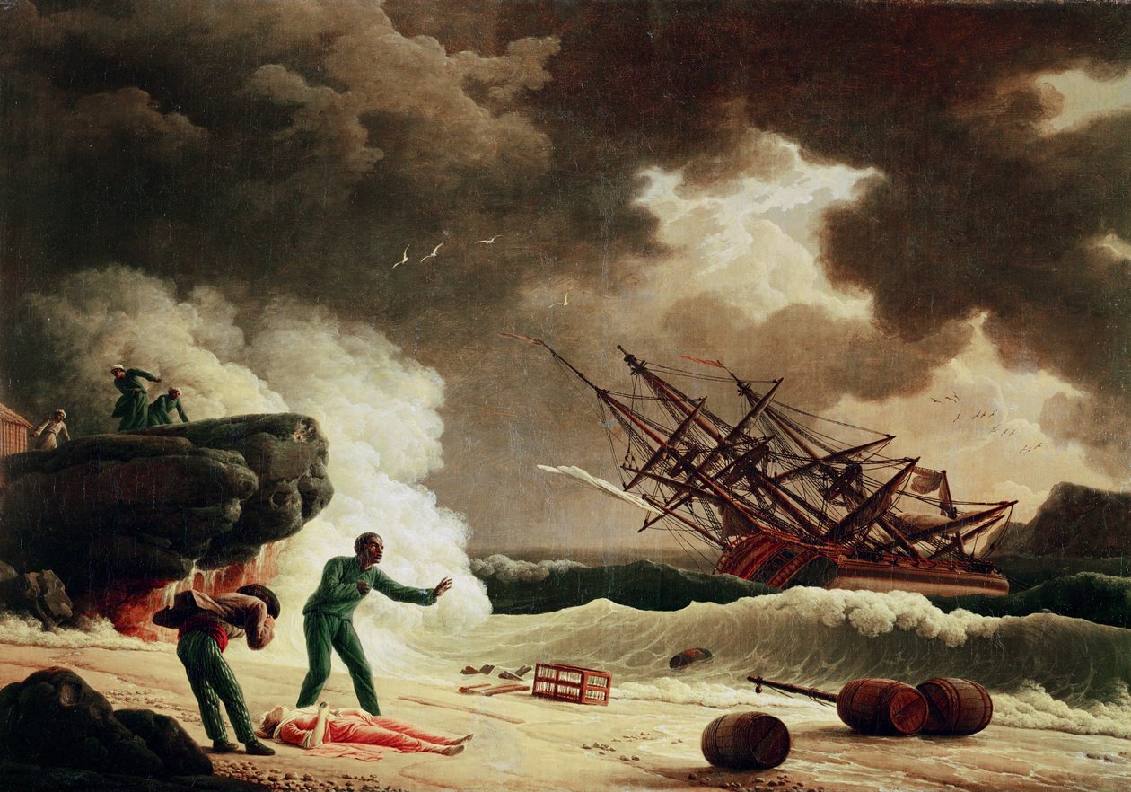 A morte de Virginie de Claude Joseph Vernet