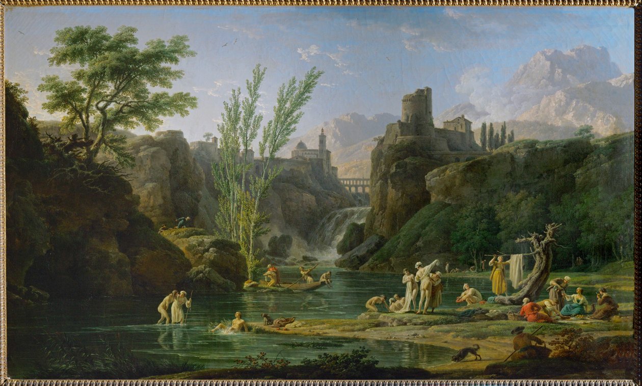 Bom dia, banhistas ... de Claude Joseph Vernet