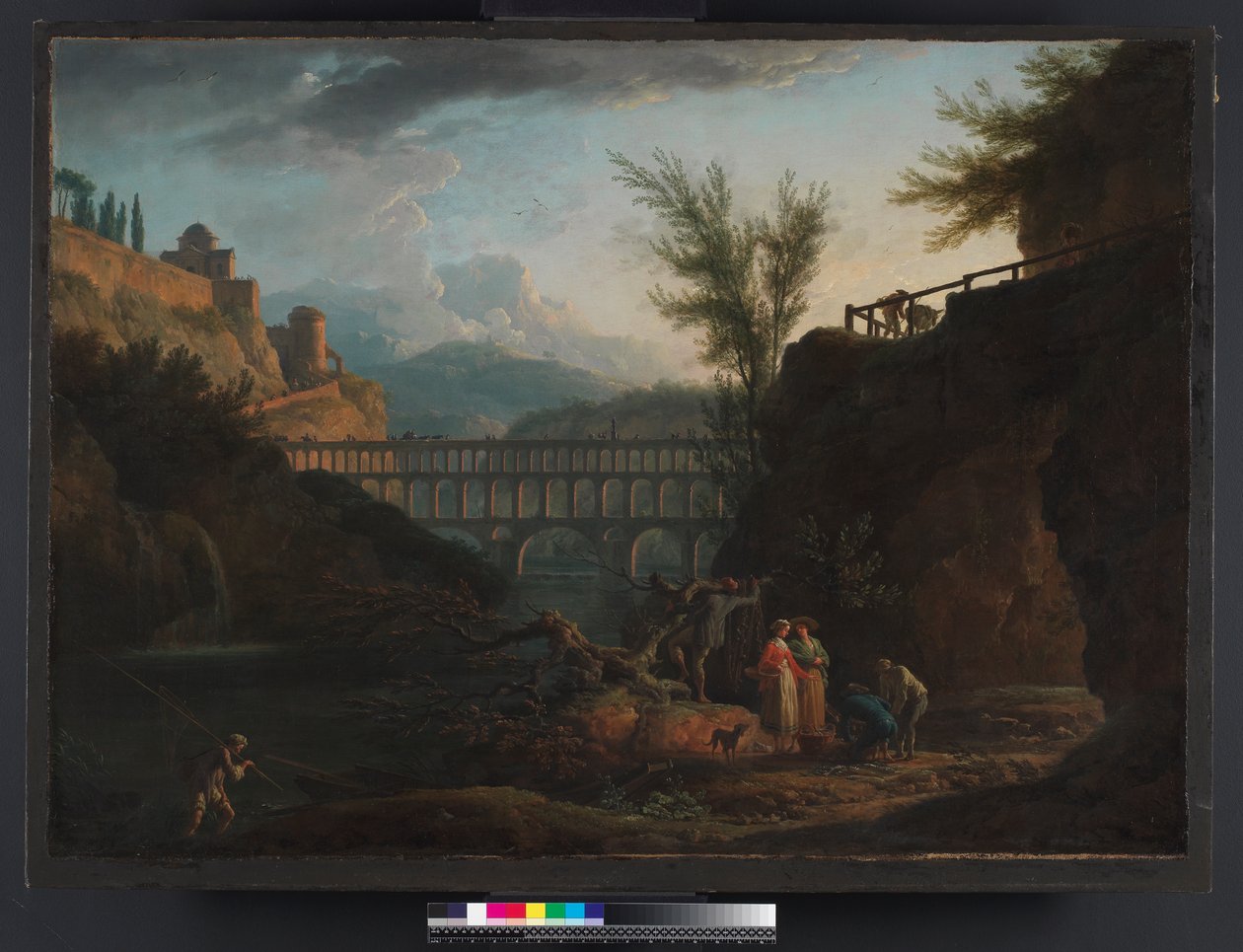Meio-dia, 1760 de Claude Joseph Vernet