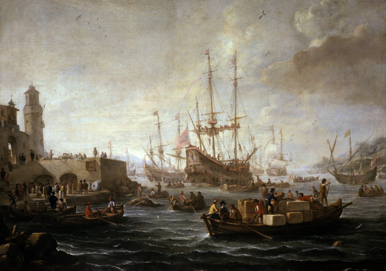 Seascape de Claude Joseph Vernet