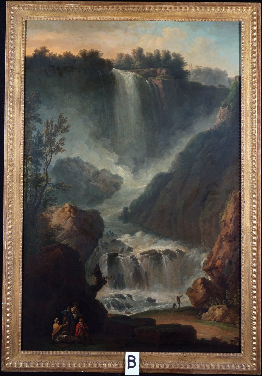 As Cataratas de Terni de Claude Joseph Vernet