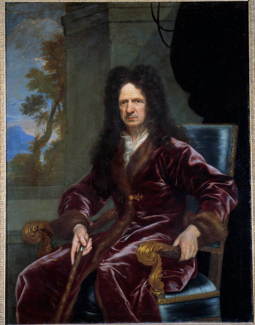 Retrato de Andre Le Notre (André Lenotre de Claude Lefebvre