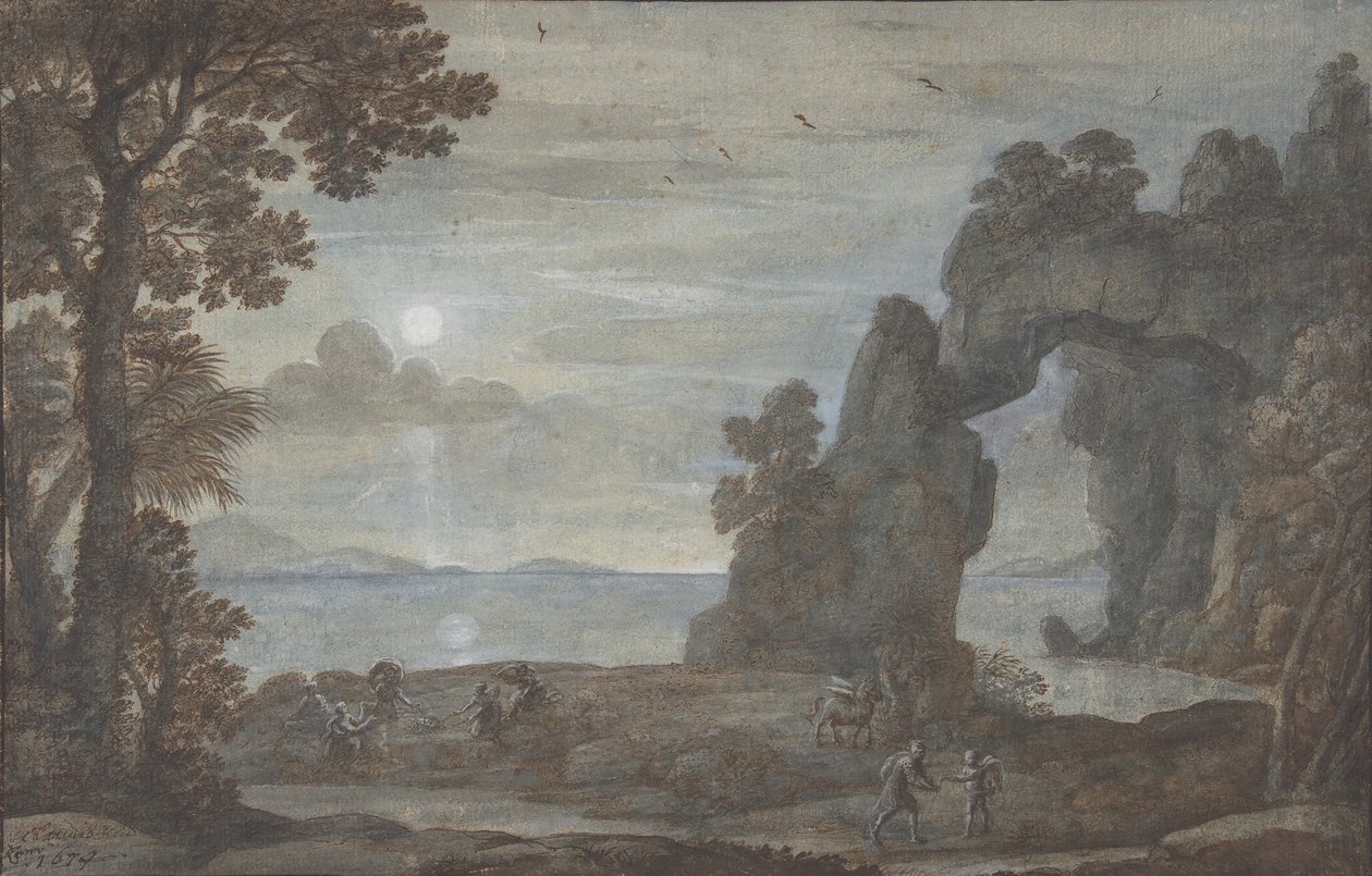 Floresta. de Claude Lorrain