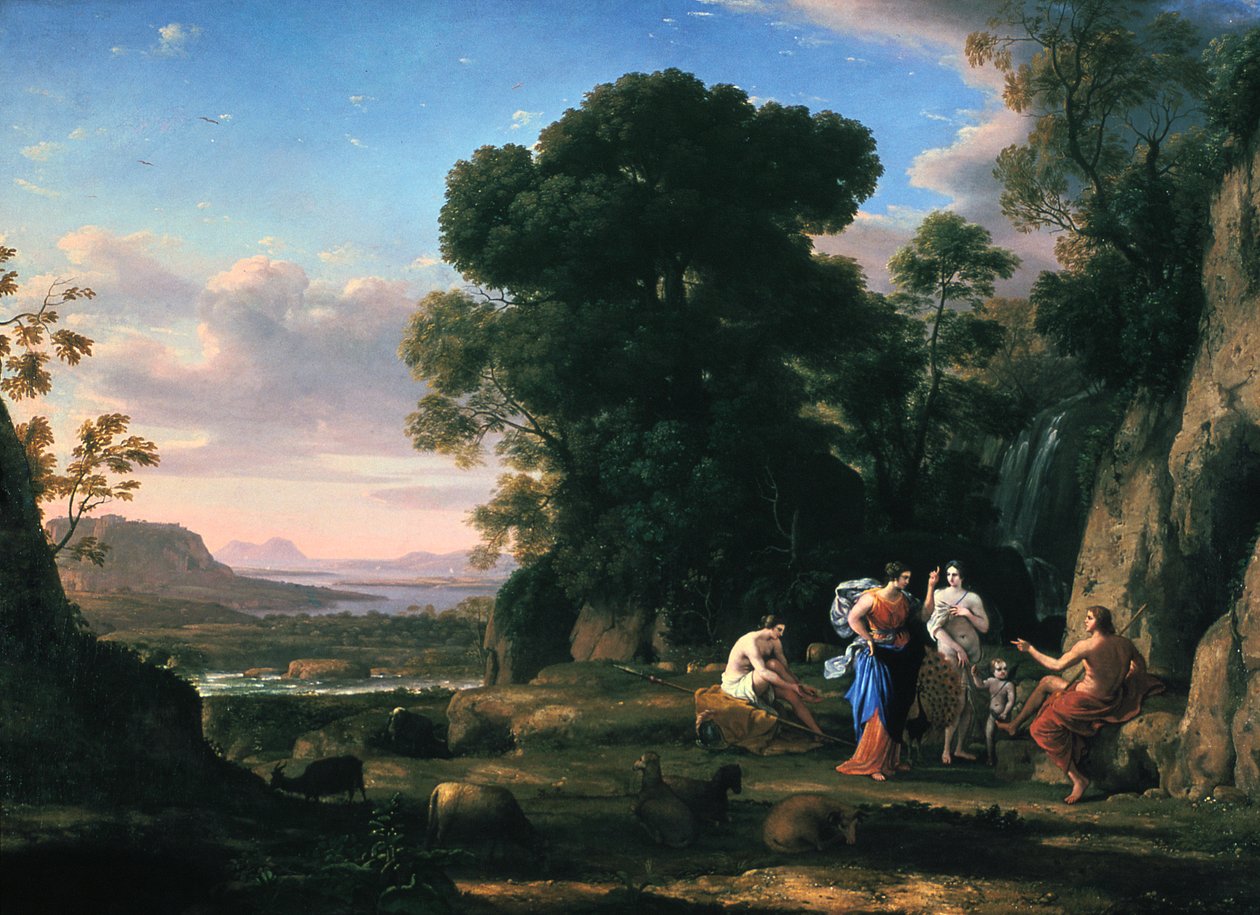 Julgamento de Paris 1645-1646 de Claude Lorrain
